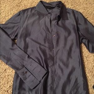 Express metallic blouse